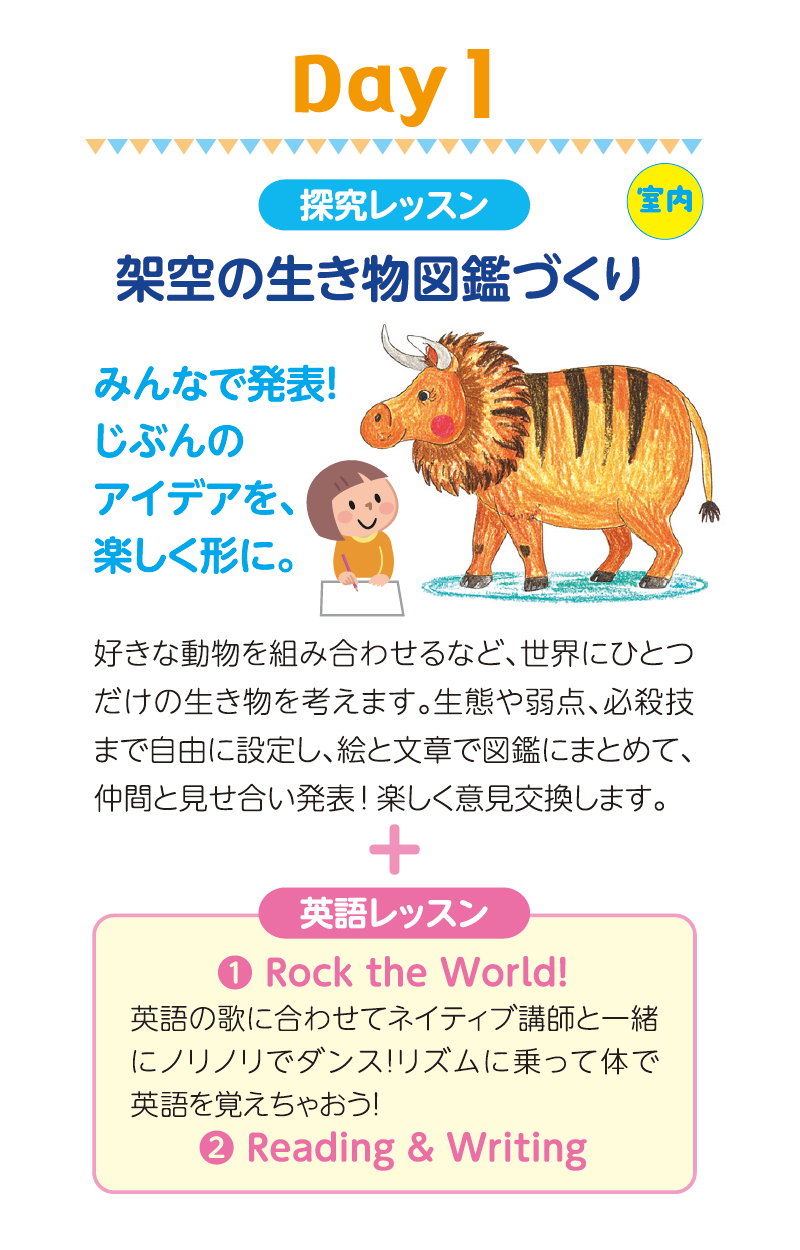 Day1.架空の生き物図鑑づくり